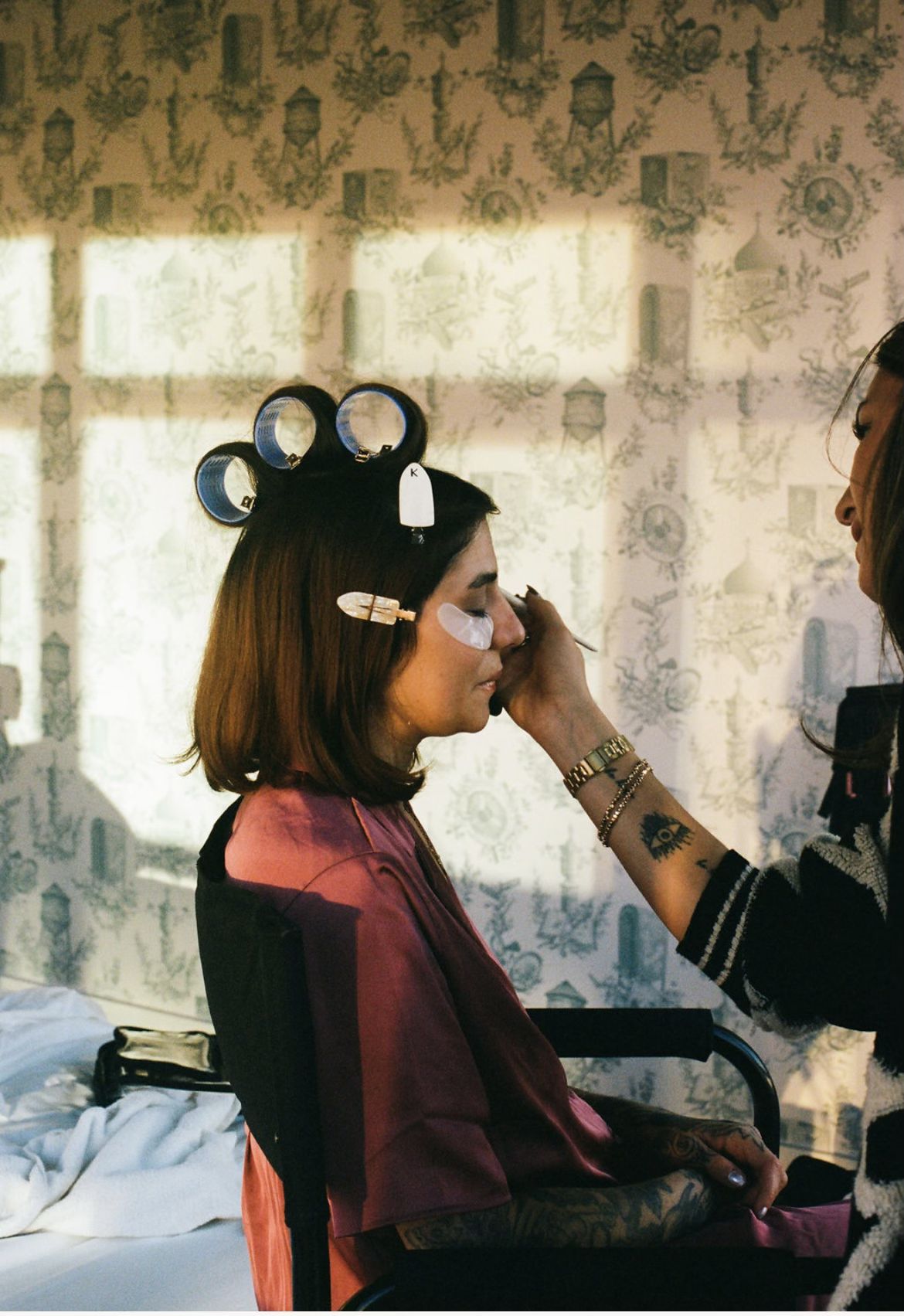 Behind the scenes: Lauren Marie at work